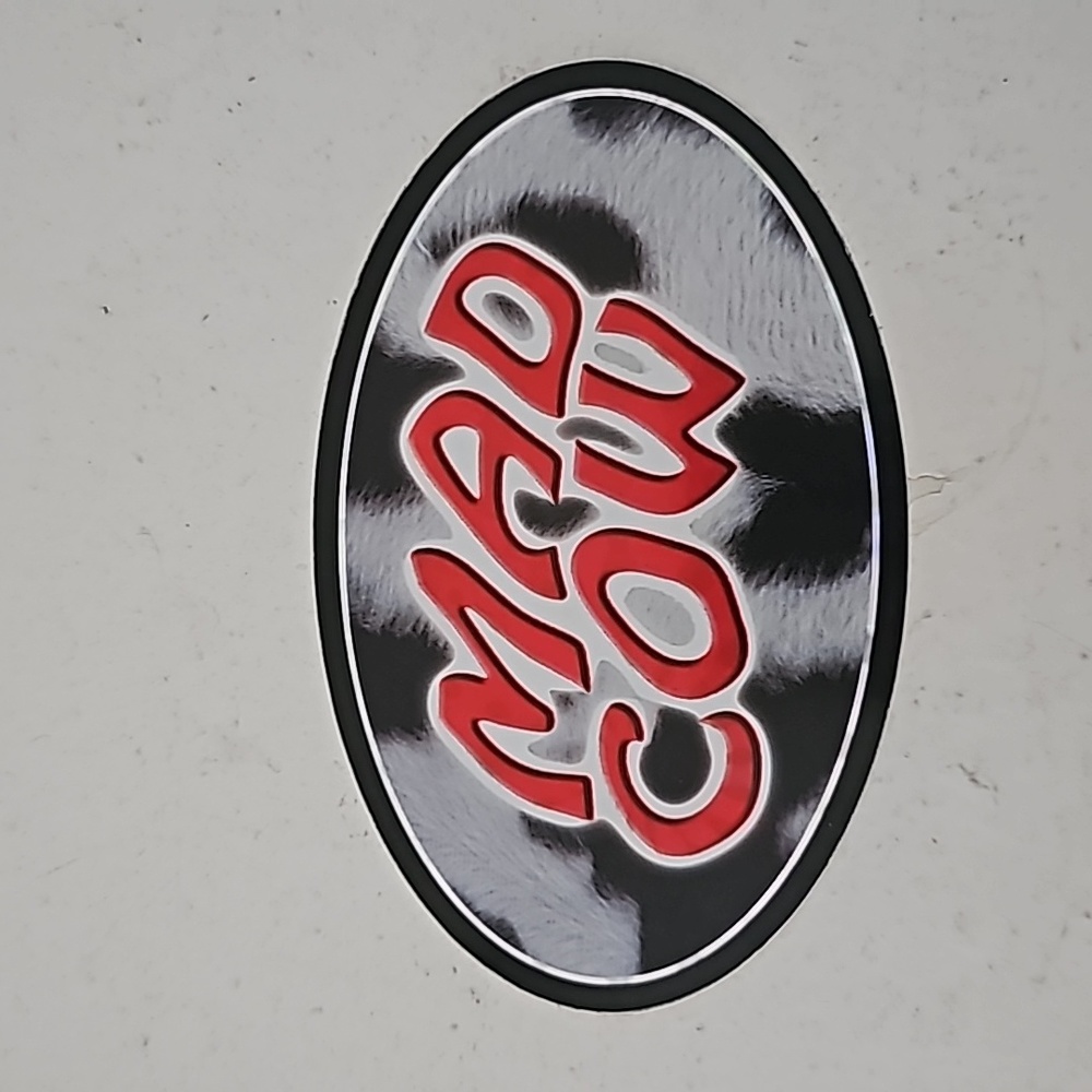 10/$25 vintage 90s y2k mad cow sticker